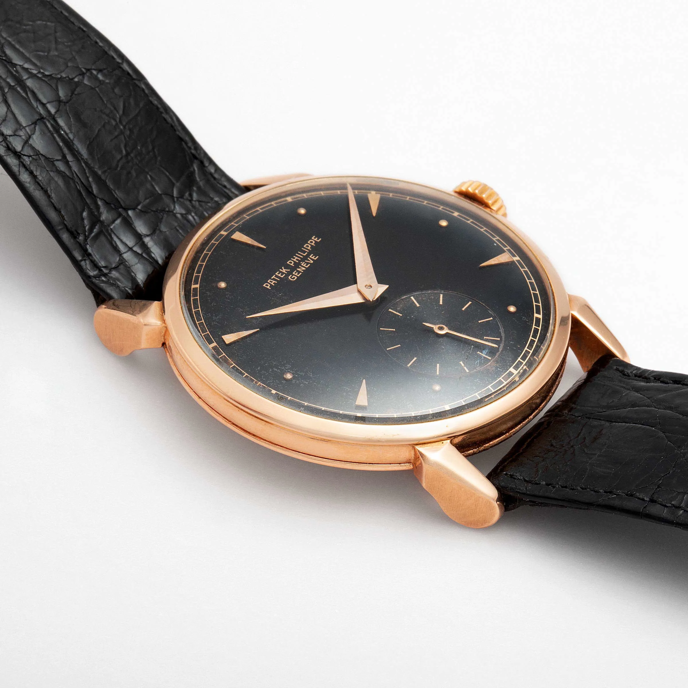 Patek Philippe Calatrava 1578 35mm Rose gold Black 1