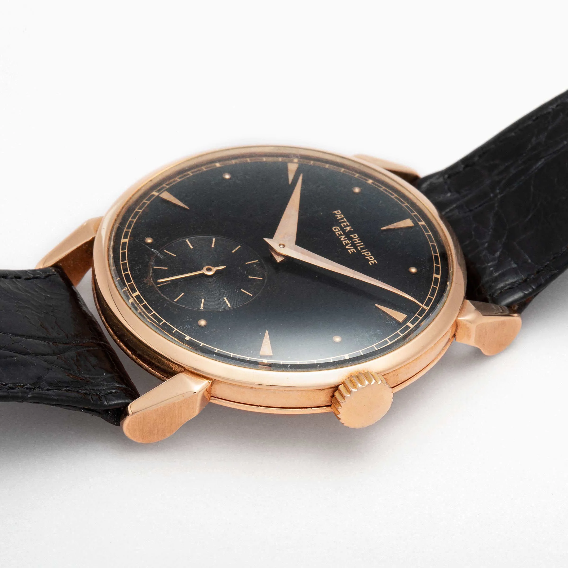 Patek Philippe Calatrava 1578 35mm Rose gold Black 2