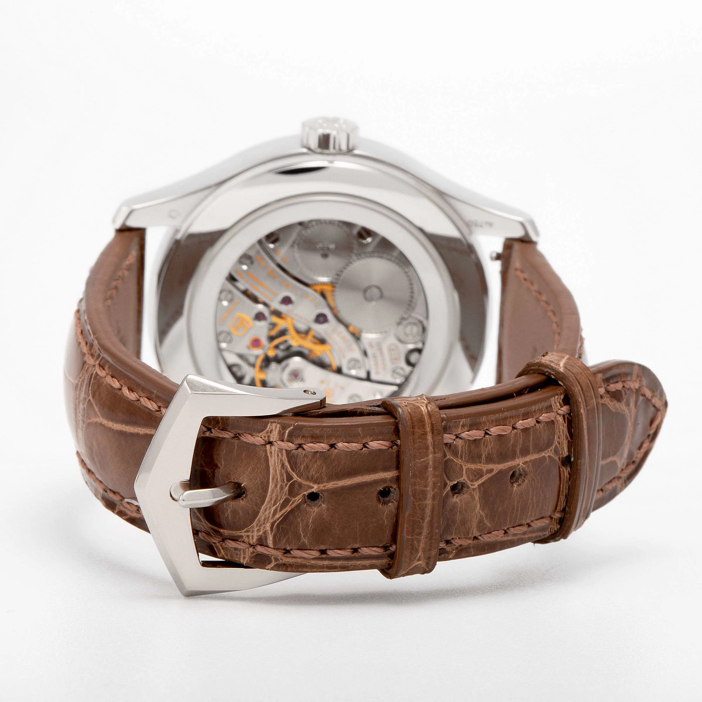 Patek Philippe Calatrava 7134G-001 35mm White gold Brown 3