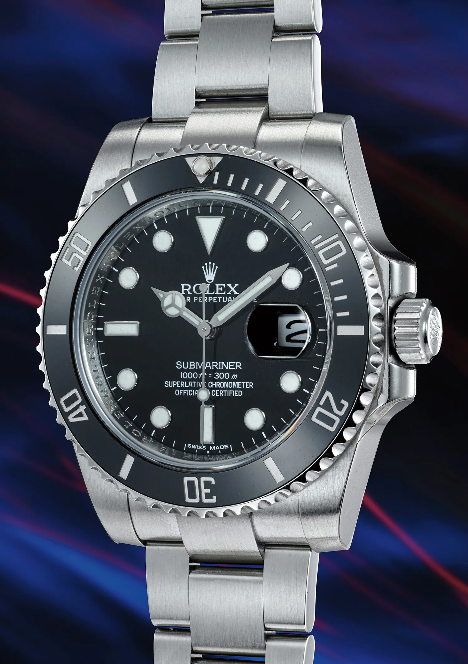 Rolex Submariner 116610LN 40mm Stainless steel Black