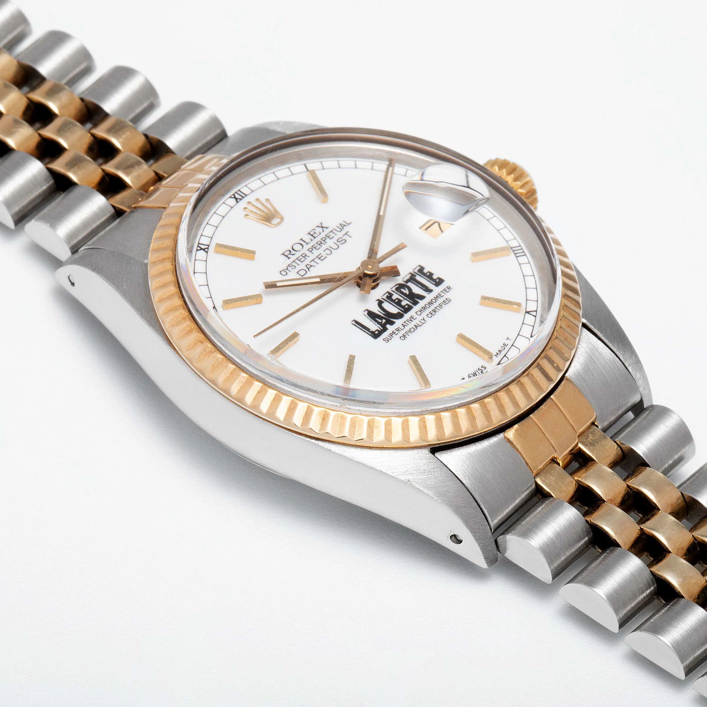 Rolex Datejust 36 16013 36mm Yellow gold and stainless steel White 1