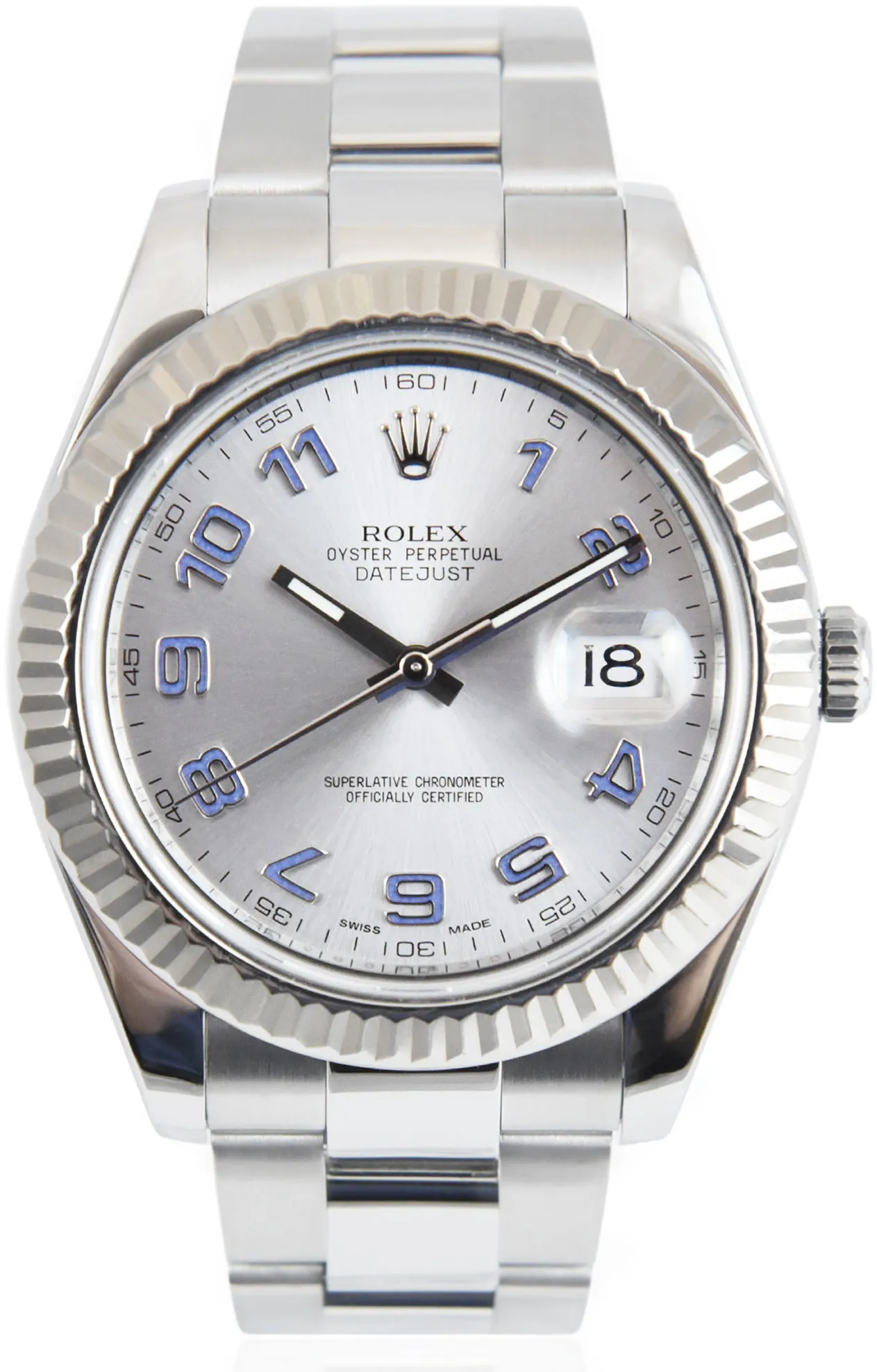 Rolex Datejust II 116334 41mm White gold and Stainless steel