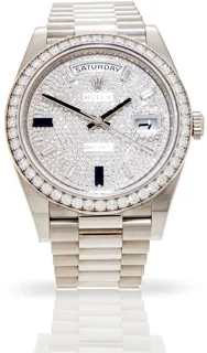 Rolex Day-Date 40 228349RBR White gold