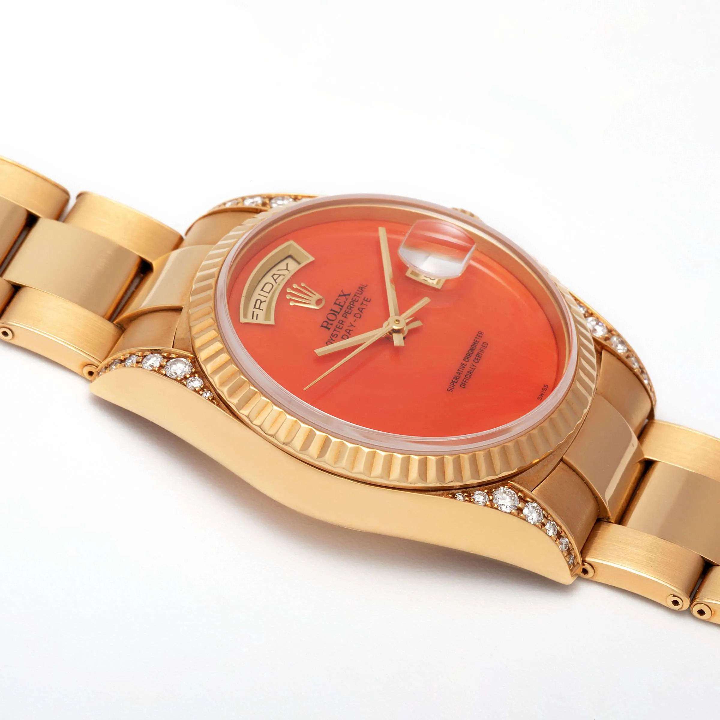 Rolex Day-Date 36 18338 36mm Yellow gold Orange 3