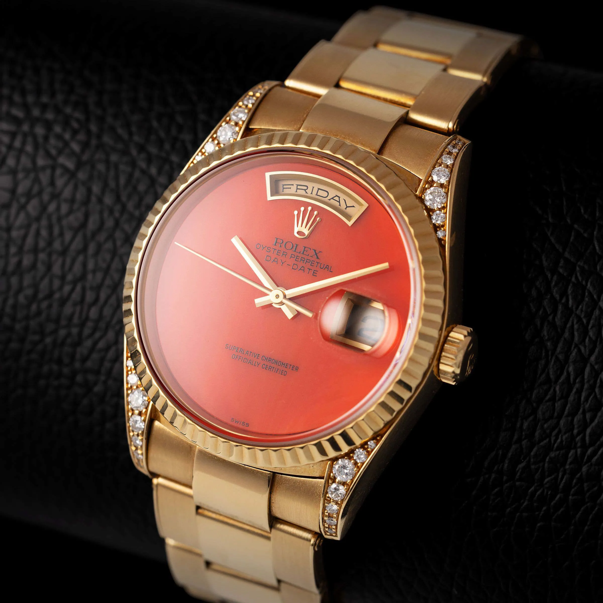 Rolex Day-Date 36 18338 36mm Yellow gold Orange 7