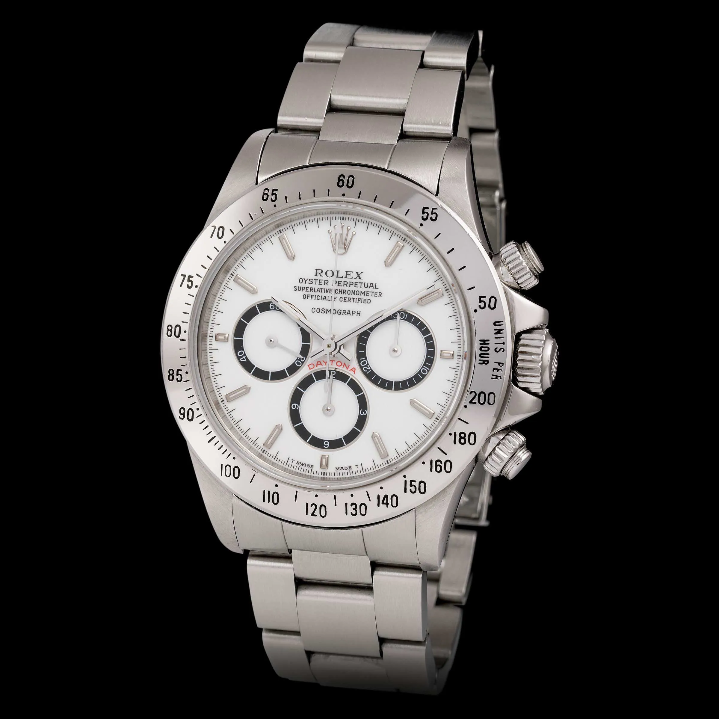 Rolex Daytona 16520 40mm Stainless steel Porcelain