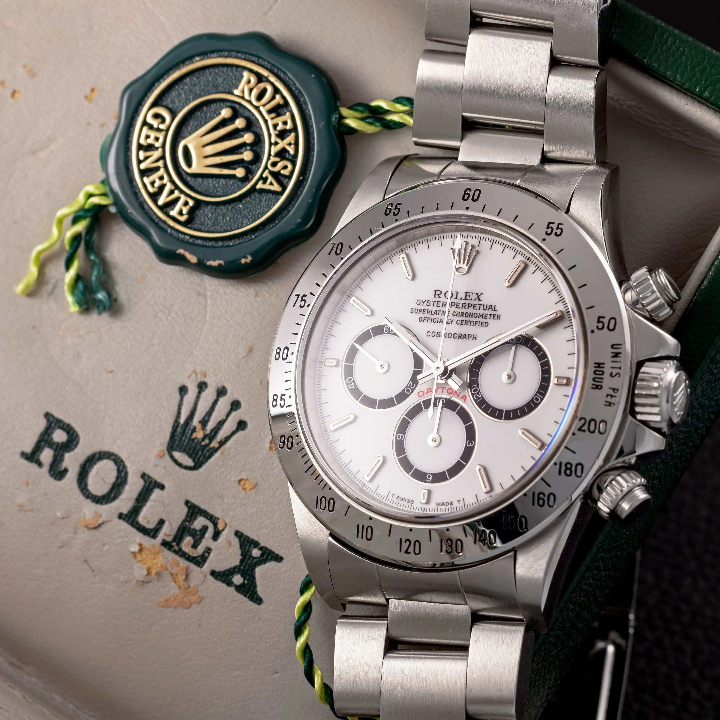 Rolex Daytona 16520 40mm Stainless steel Porcelain 10