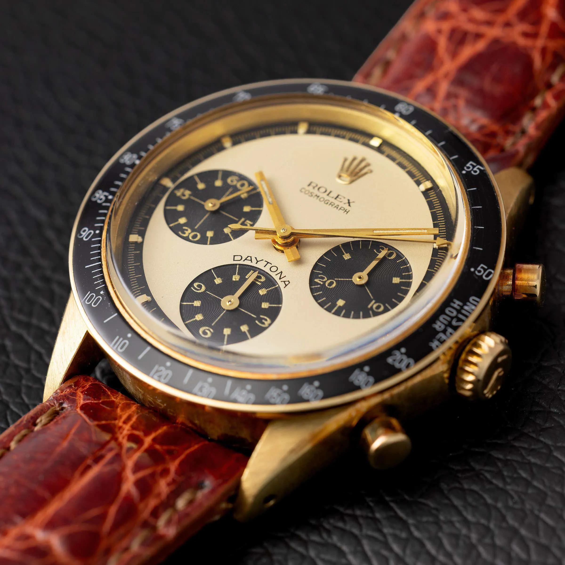 Rolex Daytona 6241 37mm Yellow gold Champagne 8