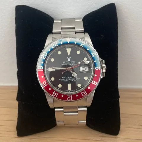 Rolex GMT-Master 16750 40mm Stainless steel Black