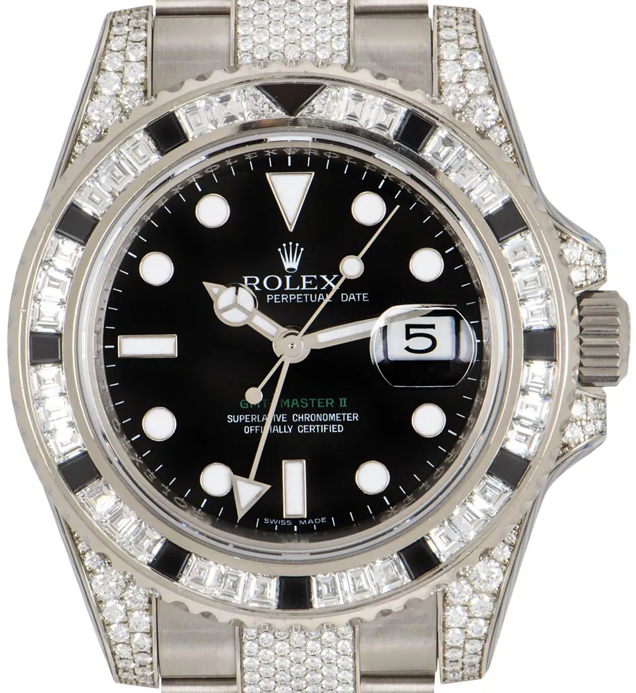 Rolex GMT-Master II 116759SANR 40mm White gold Black 4