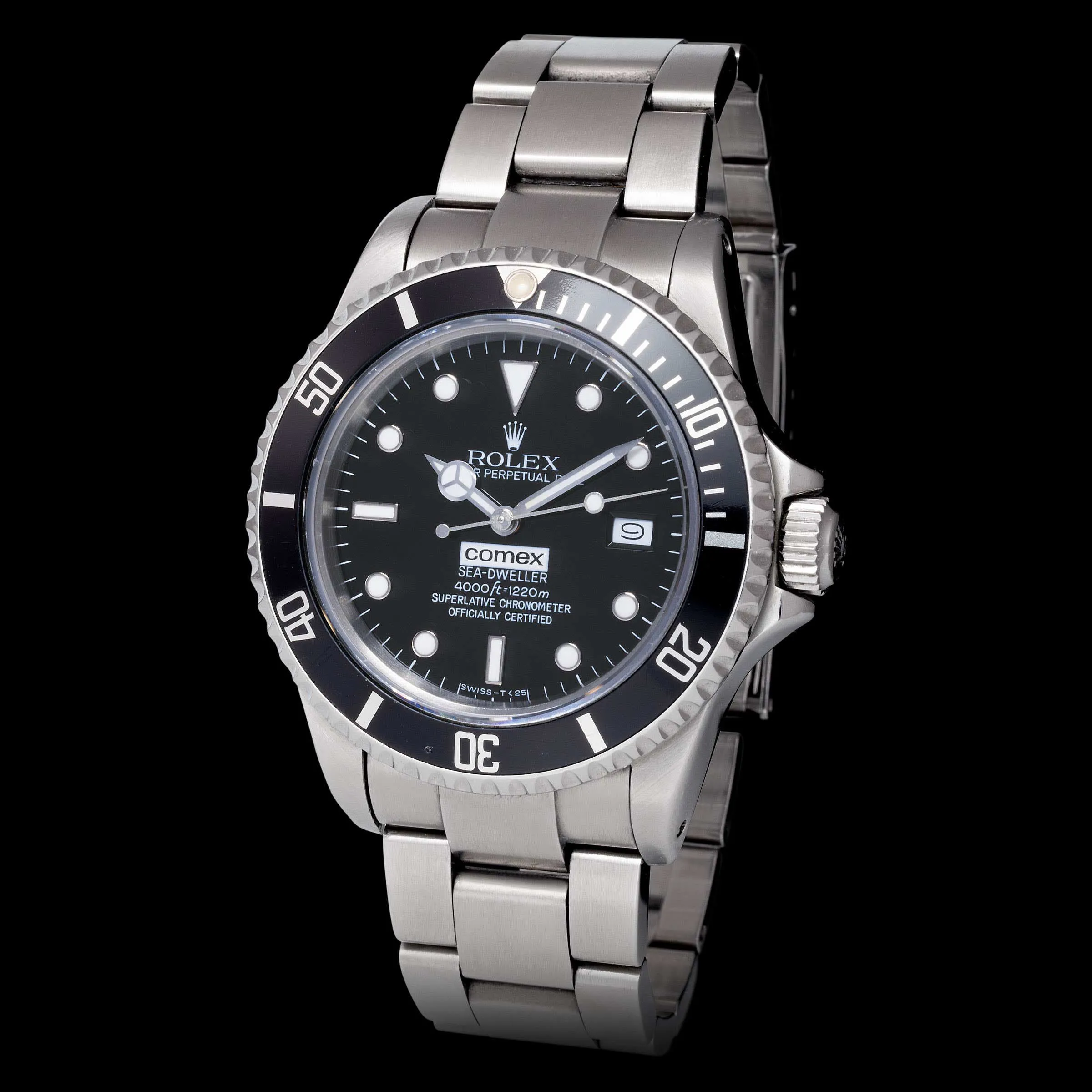 Rolex Sea-Dweller 16660 41mm Stainless steel Black