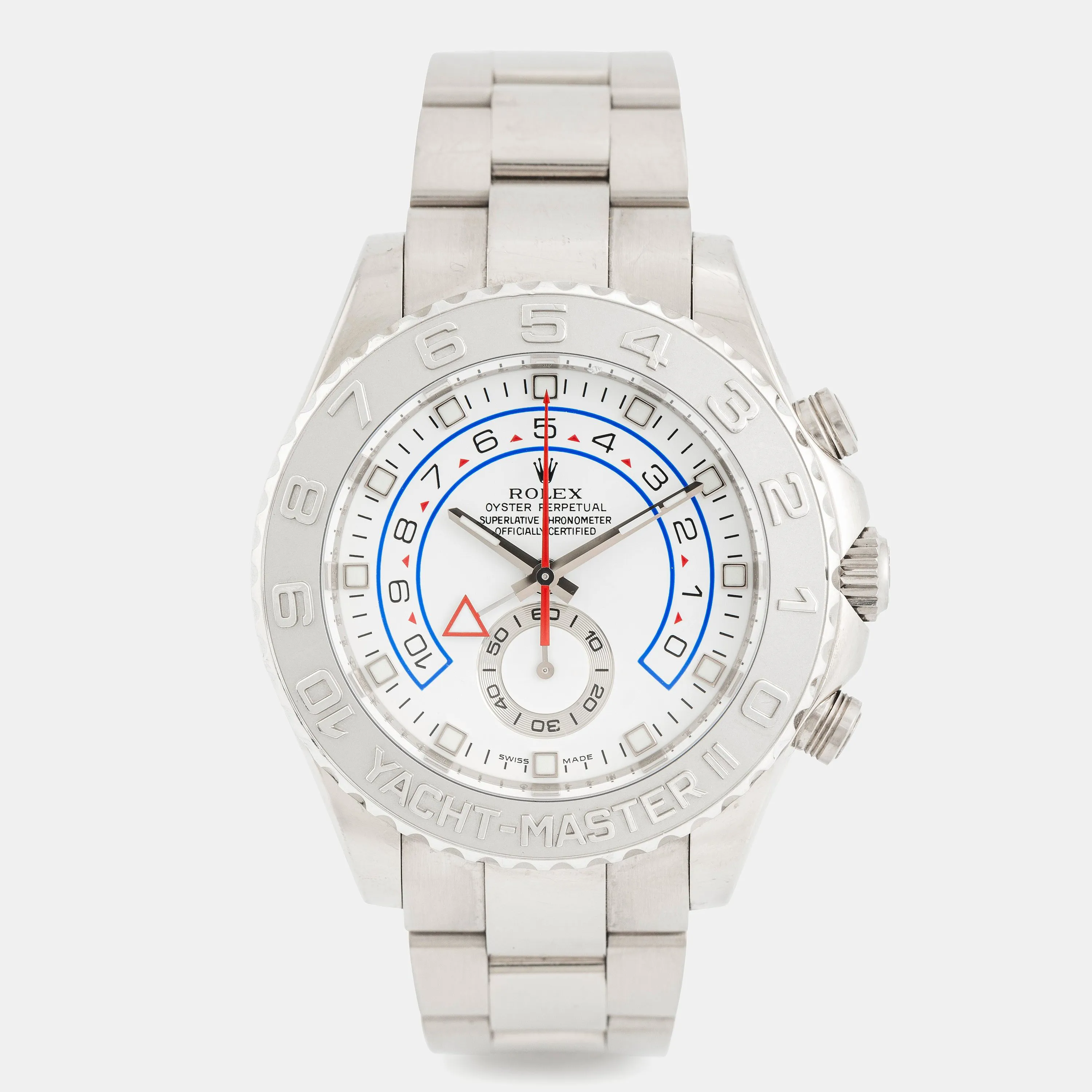 Rolex Yacht-Master II 116689 44mm Platinum and White gold White