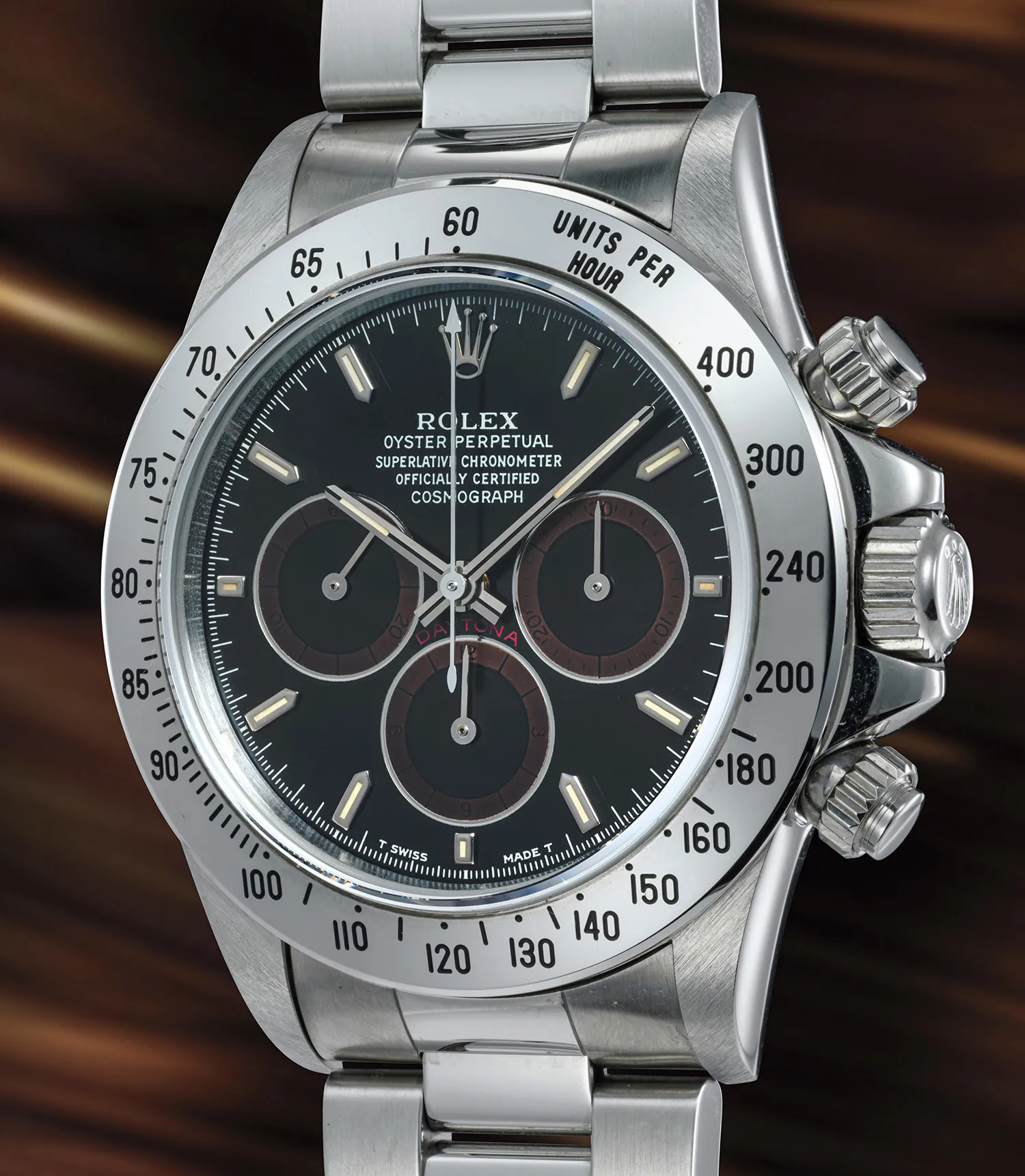 Rolex Daytona 16520 40mm Stainless steel Black