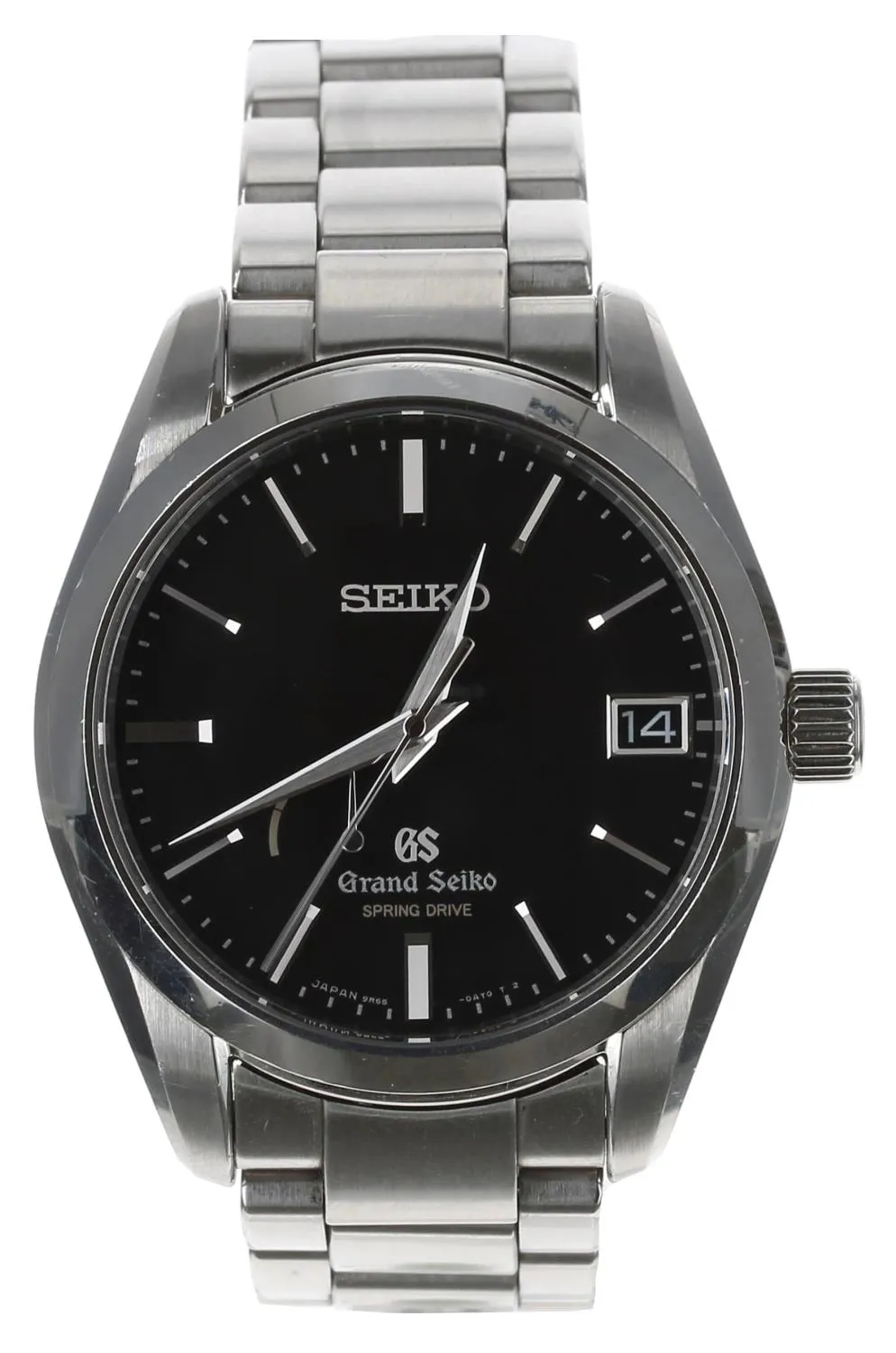 Grand Seiko Spring Drive 9R65-0BH0 39mm Stainless steel Black