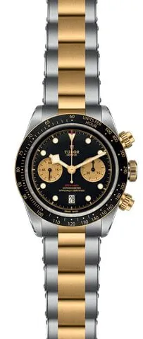 Tudor Black Bay Chrono S&G M79363N-0001 41mm Yellow gold and Stainless steel Black