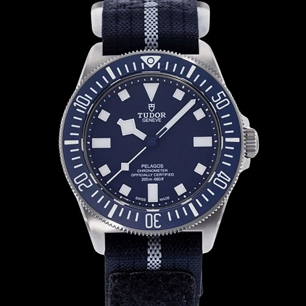 Tudor Pelagos 42mm Titanium and stainless steel Blue