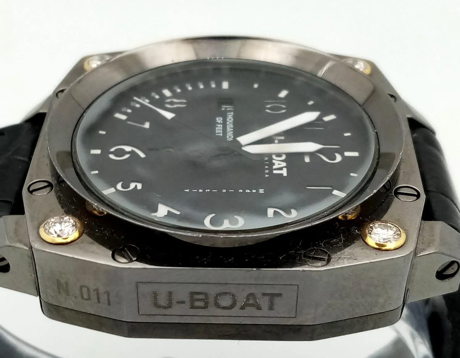 U-Boat ITALO-FONTANA 43mm Stainless steel Black 3