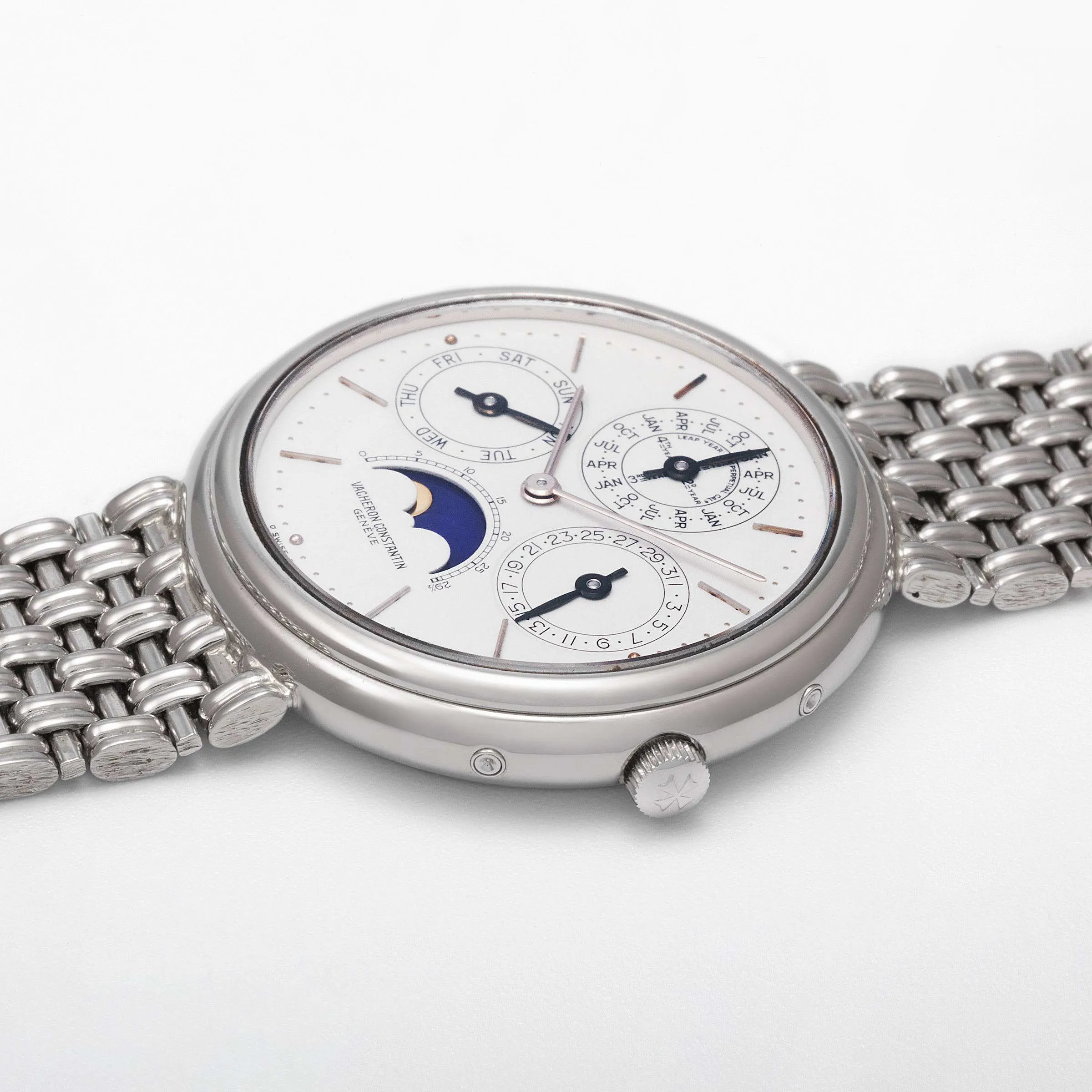 Vacheron Constantin Perpetual Calendar 43031/1 36mm Platinum Silver 1