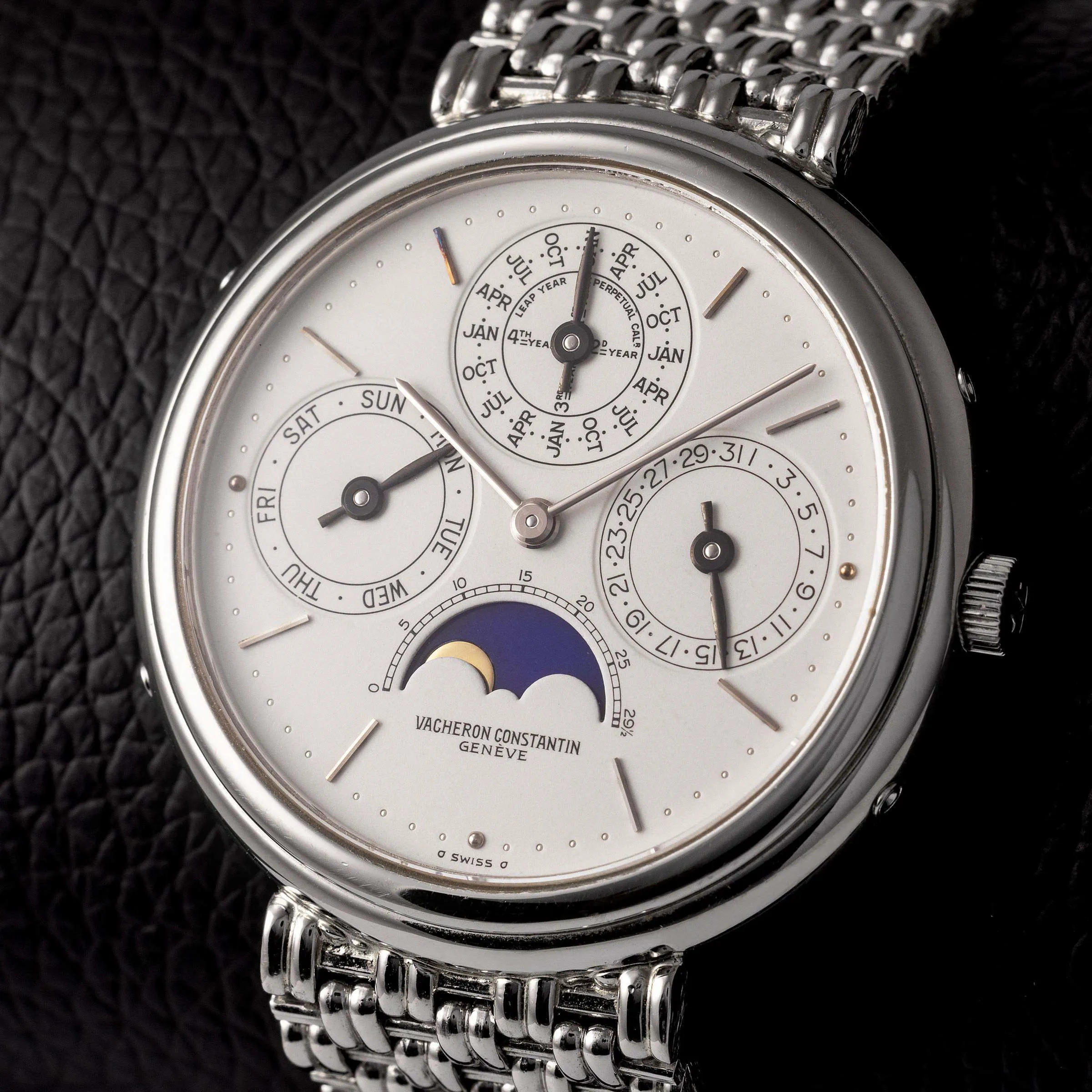 Vacheron Constantin Perpetual Calendar 43031/1 36mm Platinum Silver 6