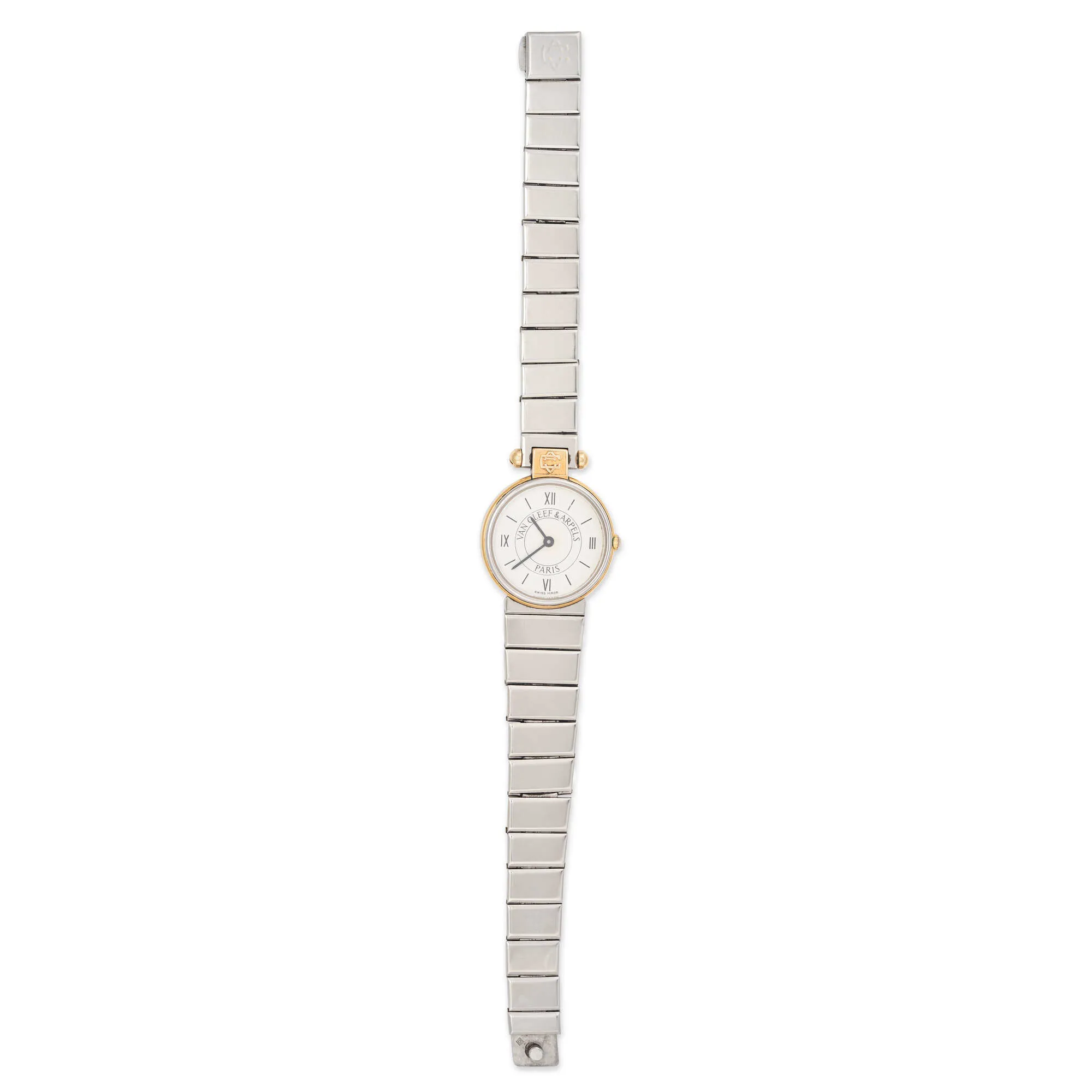 Van Cleef & Arpels 25mm Yellow gold and Stainless steel White 1