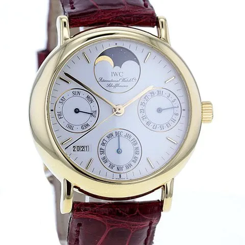 IWC Portofino IW3541 34mm Yellow gold White