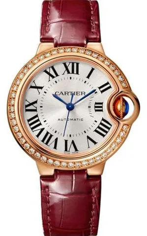 Cartier Ballon Bleu de Cartier WJBB0056 40mm Rose gold Silver