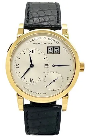 A. Lange & Söhne Lange 1 101.022 38.5mm Yellow gold Silver