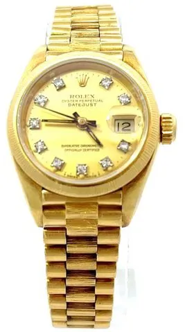 Rolex Lady-Datejust 69178 26mm Yellow gold Gold