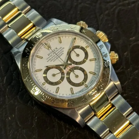 Rolex Daytona 16523 40mm Yellow gold and Stainless steel White