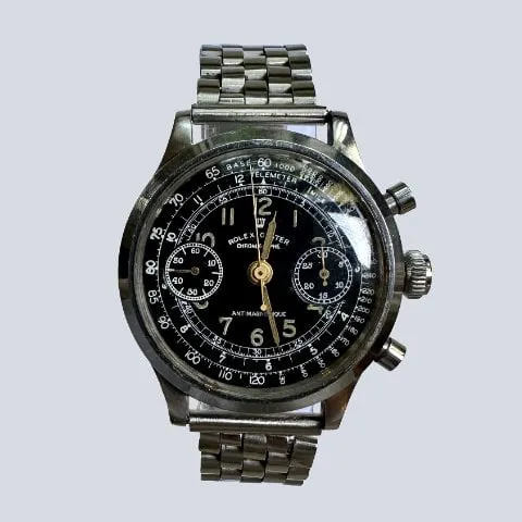 Rolex Chronograph 3525 35mm Stainless steel Black