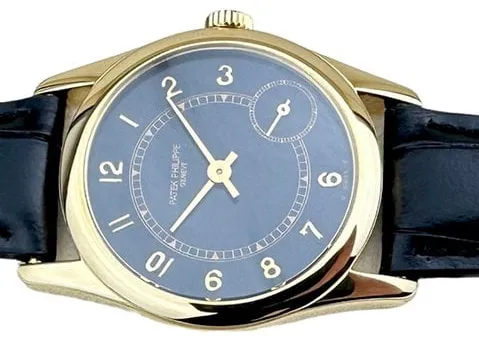 Patek Philippe Calatrava 5000j 33mm Yellow gold Black