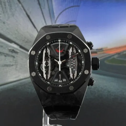 Audemars Piguet Royal Oak Concept Tourbillon 26265FO.OO.D002CR.01 44mm Carbon fiber Transparent