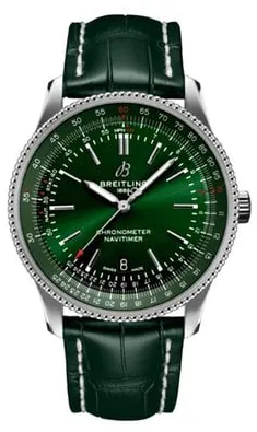 Breitling Navitimer A17326361L1P2 41mm Stainless steel Green