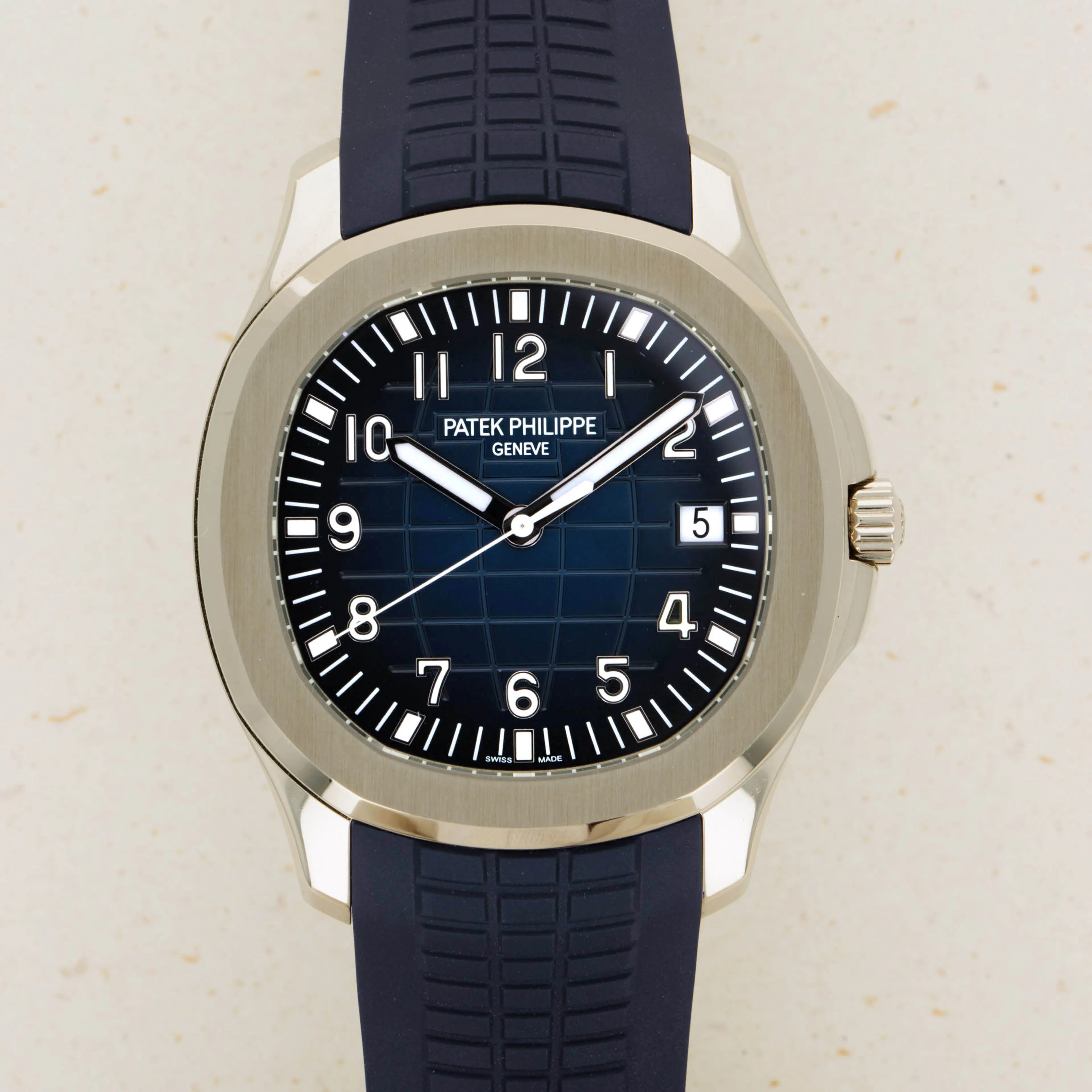 Patek Philippe Aquanaut 5168G-001 42mm White gold Blue