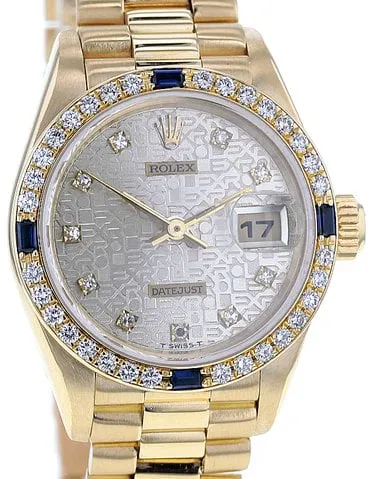 Rolex Lady-Datejust 69088 26mm Yellow gold Gold