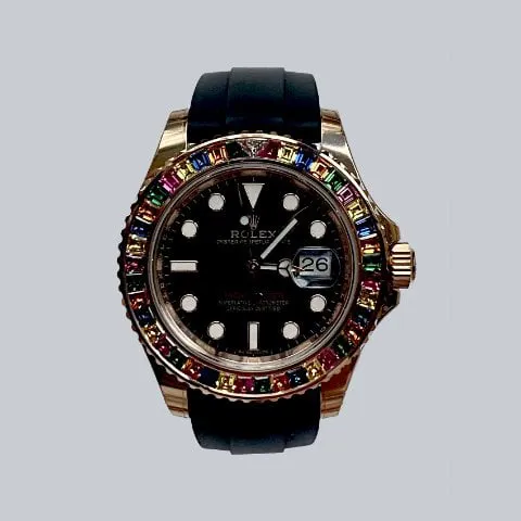 Rolex Yacht-Master 40 116695 SATS 40mm Rose gold Black