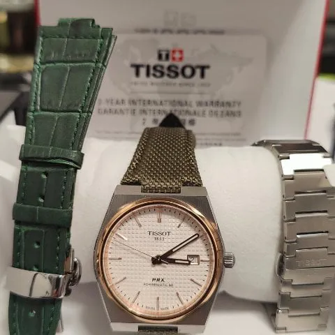 Tissot PRX T1374072103100 40mm Stainless steel Silver