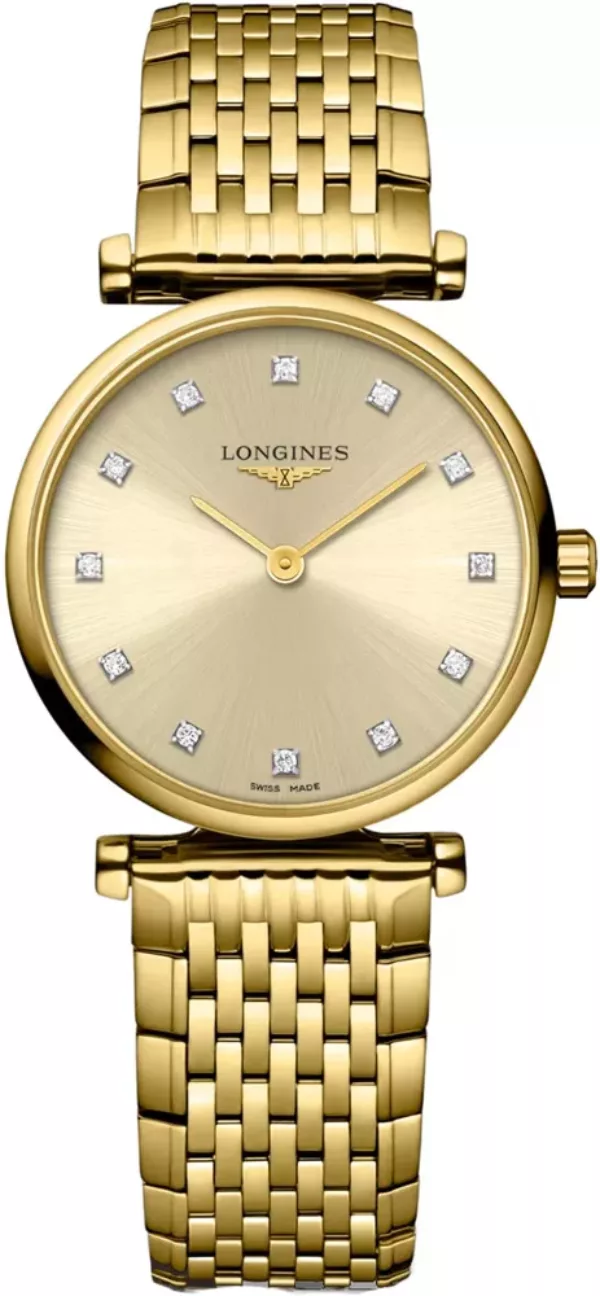 Longines La Grande Classique L42092378 24mm Yellow gold Gilt