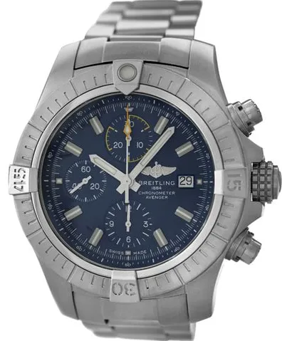 Breitling Avenger A13317 45mm Stainless steel Blue