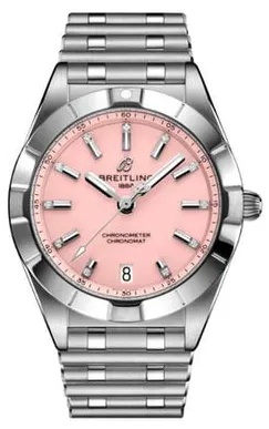 Breitling Chronomat A77310101K1A1 32mm Stainless steel Rose