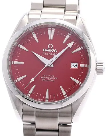 Omega Aqua Terra 2503.60 Stainless steel Red