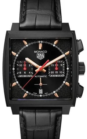 TAG Heuer Monaco CBL2180.FC6497 39mm Stainless steel Black