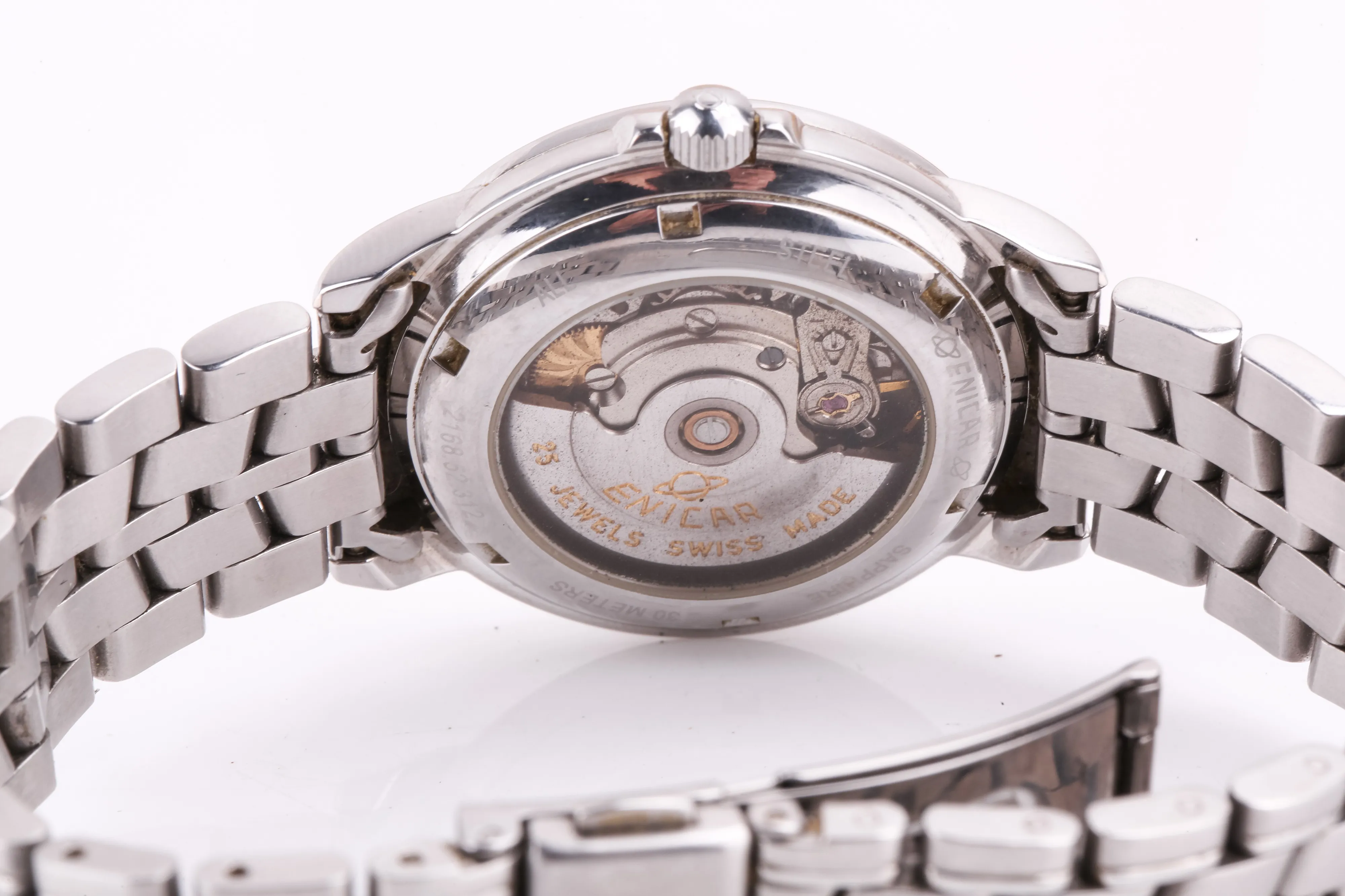 Enicar 36mm Stainless steel Silver 5