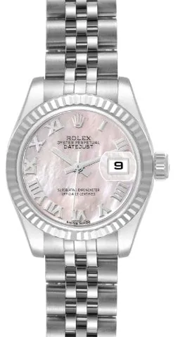 Rolex Lady-Datejust 179174 26mm Stainless steel Mother-of-pearl