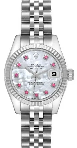 Rolex Lady-Datejust 179174 26mm Stainless steel Mother-of-pearl