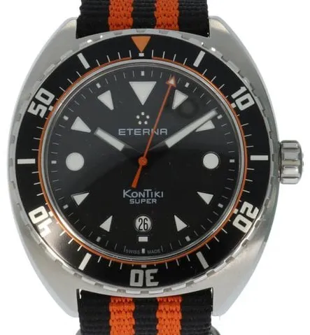 Eterna Adventure 1273.41.46.1364 45mm Stainless steel Black