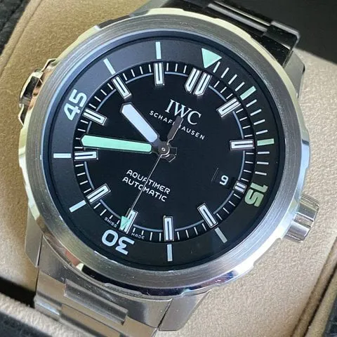 IWC GST Aquatimer IW3288-03 42mm Stainless steel Black