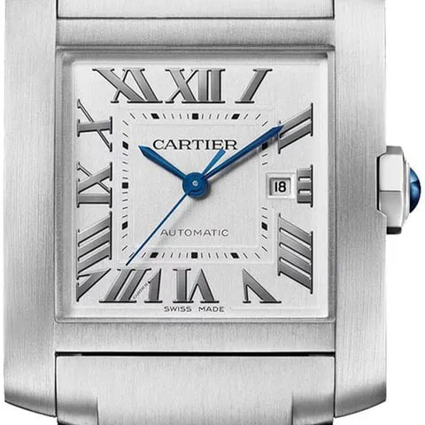 Cartier Tank Française WSTA0067 36.5mm Stainless steel Silver