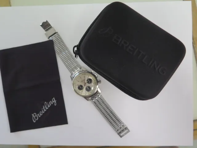 Breitling Top Time 38mm Stainless steel White 4