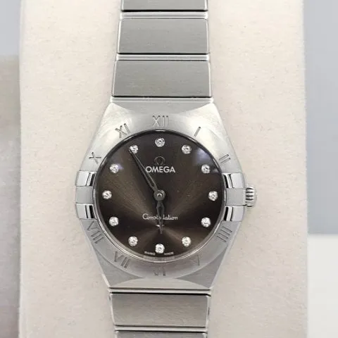 Omega Constellation 131.10.28.60.56.001 28mm Stainless steel Gray